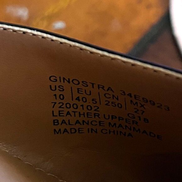 Calvin Klein Ginostra Black w/ Gold Detail Strappy High Heel Pump Size 10 - Picture 9 of 10